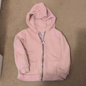 Carter's Light Pink Zip-Up Hoodie